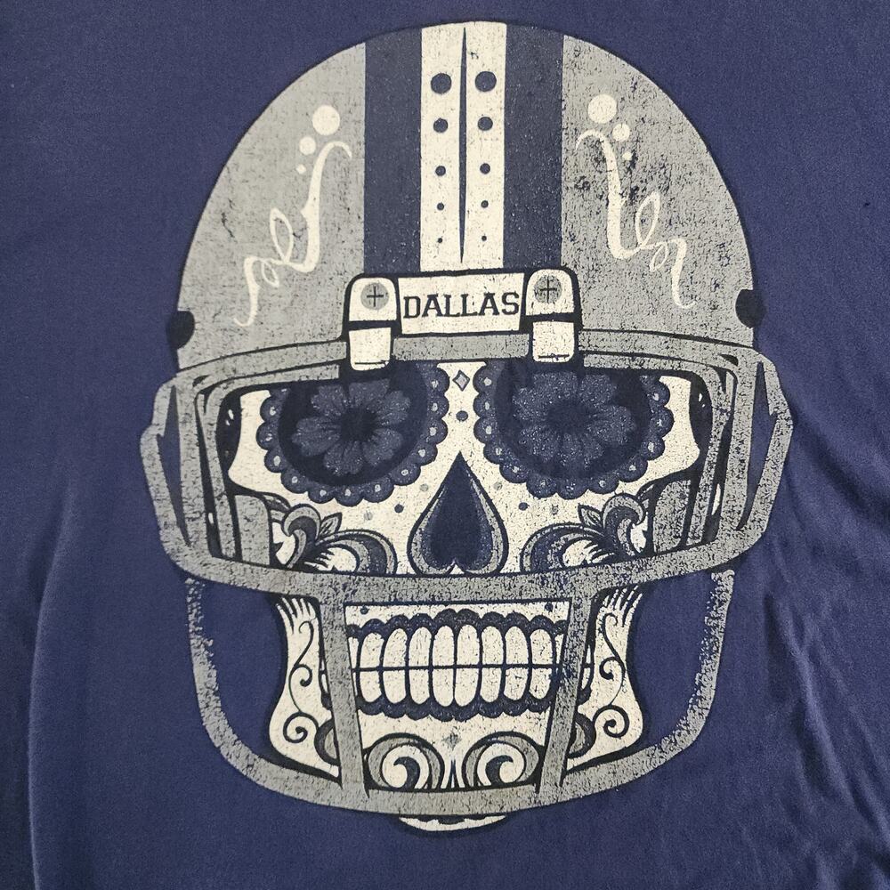 Port and Company Dallas Cowboys Sugar‎ Skull Helmet 3XL